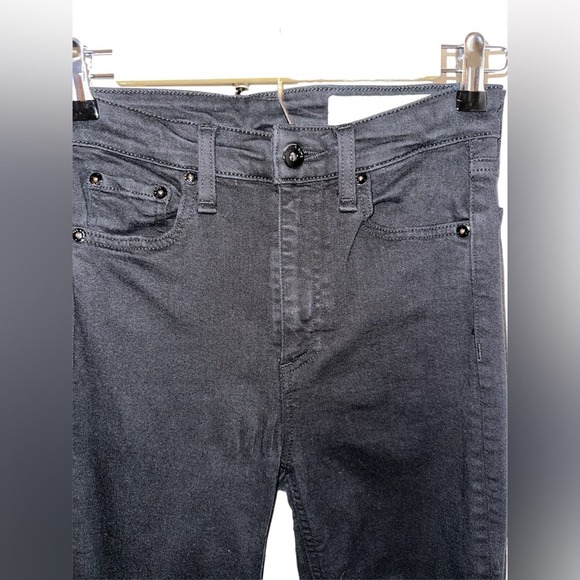 RAG & BONE NINA HIGH RISE SKINNY STRETCH DENIM JEANS SIZE 26 - Picture 10 of 13